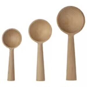 IKEA FLODNEJONÖGA Spoon Set Premium Wooden Serving Set of 3